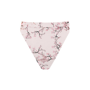 Cherry Blossom High Waisted Bikini Bottom